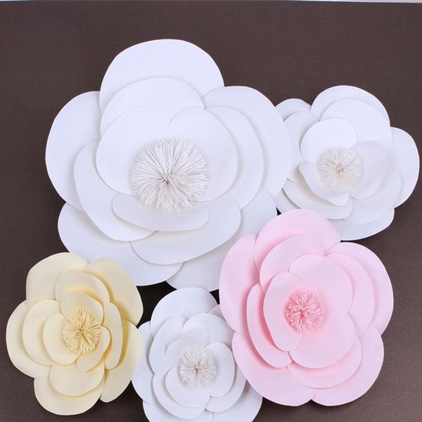 

wall stickers paper flower background decoration party wedding shopwindow