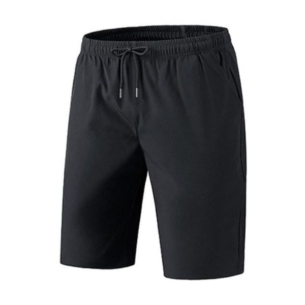 

men's shorts casual men short pants leisure trend loose quick-drying male fashion style cool sweatpants, White;black