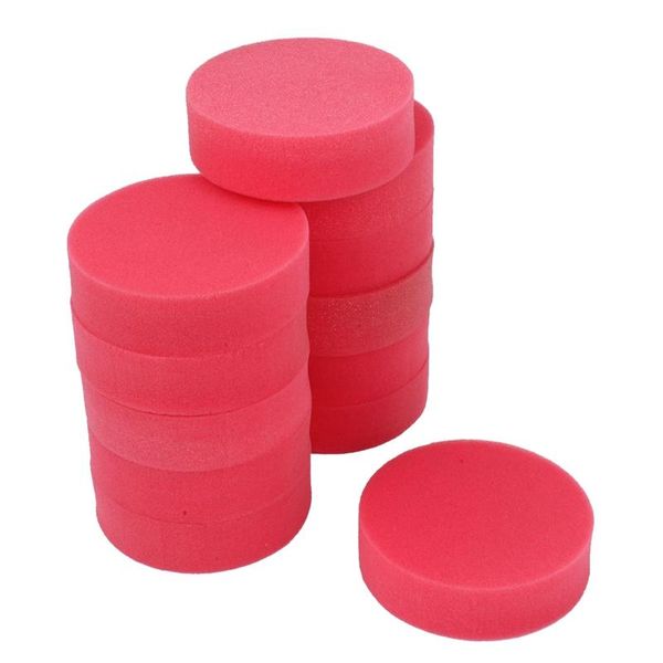 

cleaning cloths car 12 pcs applicator pad foam wax polish care red