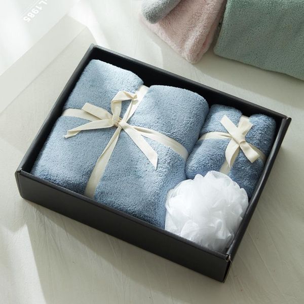 

towel cotton large bath towels simple solid color absorbent beach blanket quick dry asciugamani da bagno home textile dj60mj