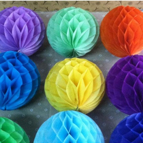 

10pcs 20cm 8inch tissue artificial paper flower lantern pom poms flower balls bouquet wedding birthday party supplier decoration