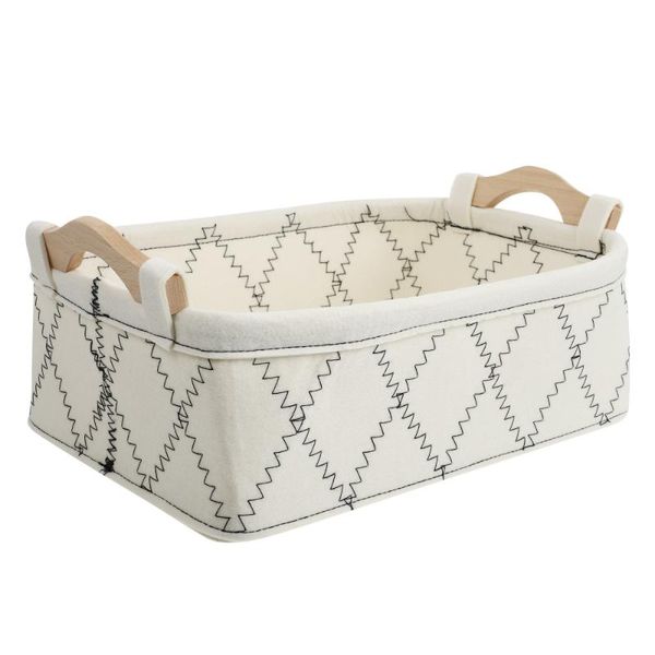 

storage baskets 1pc felt basket useful sundries container foldable