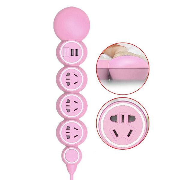 

smart power plugs strip extender with usb fast charging timing socket