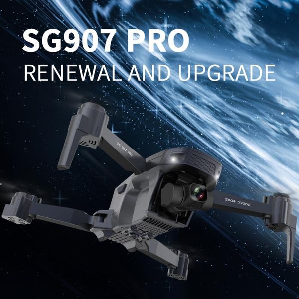 

new sg907 pro drone quadcopter gps 5g wifi 4k mechanical 2-axis gimbal camera d0jc