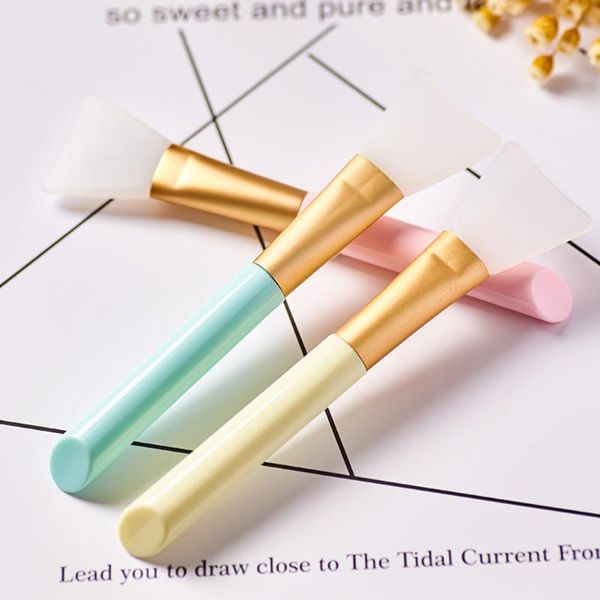 

makeup brushes professional cosmetic beauty tool skin care silicone gel wool fiber blending double-ended facial face mask brush