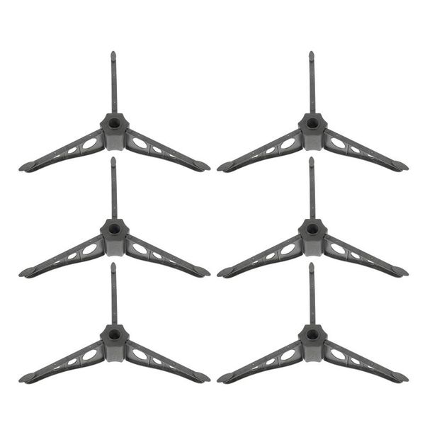 

christmas decorations 6pcs tree stands holders for xmas black