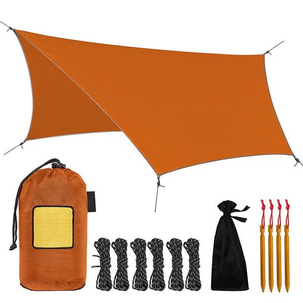 

hammocks arries sun shelter tarp awning hanging beach outdoor waterproof tent hammock rain ultralight uv garden canopy sunshade