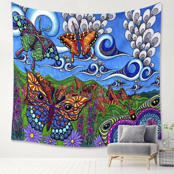 

tapestries tapestry insects beautiful art home wall decoration