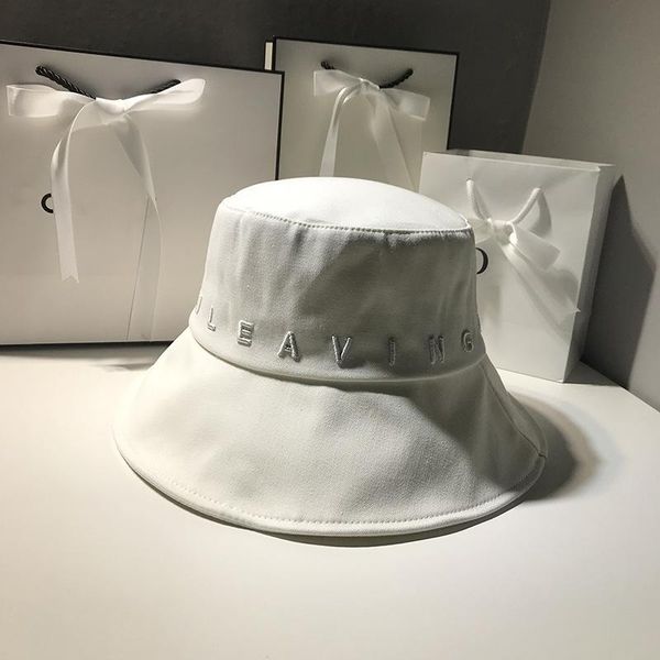 

wide brim hats japanese bucket hat women summer outdoor travel fishing sun bob cotton letter embroidery panama fisherman basin caps, Blue;gray
