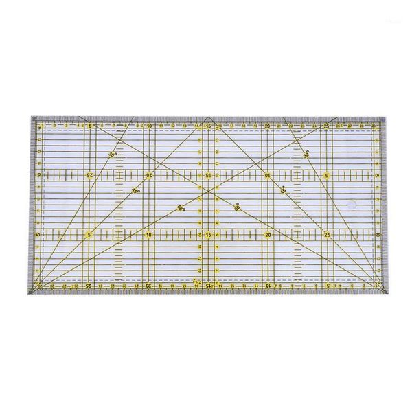 

cm clear acrylic quilt ruler patchwork sewing rulers transparent drawing measuring supplies notions & tools1, Black