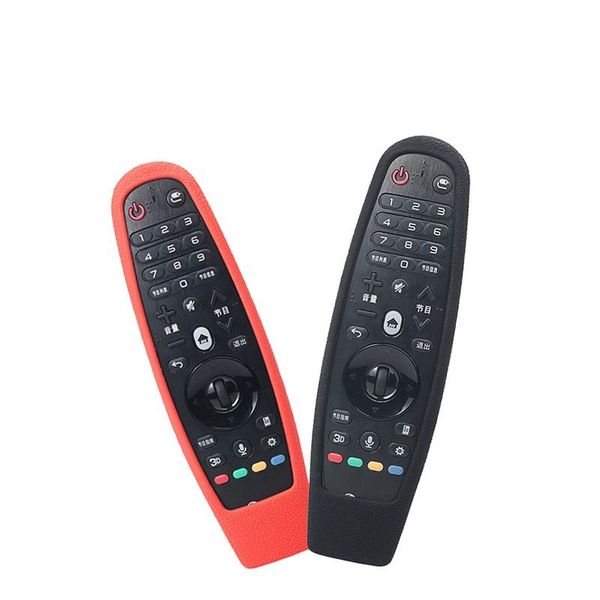 

remote controlers 1pcs silicone case for lg smart tv an-mr600 controller protective