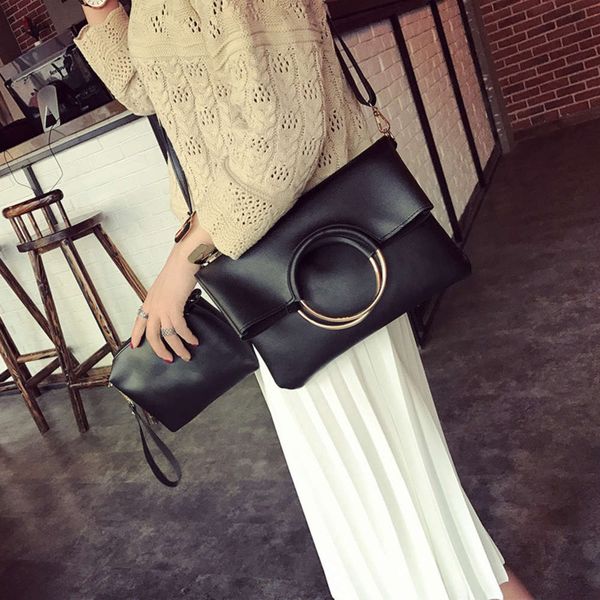 

hbp autumn 2019 new korean round ring handbag fashion leisure children's single shoulder messenger women's bag