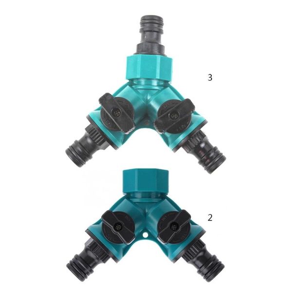 

watering equipments irrigation y shape tap connector garden hose adapter splitter quick coupling drip system tool