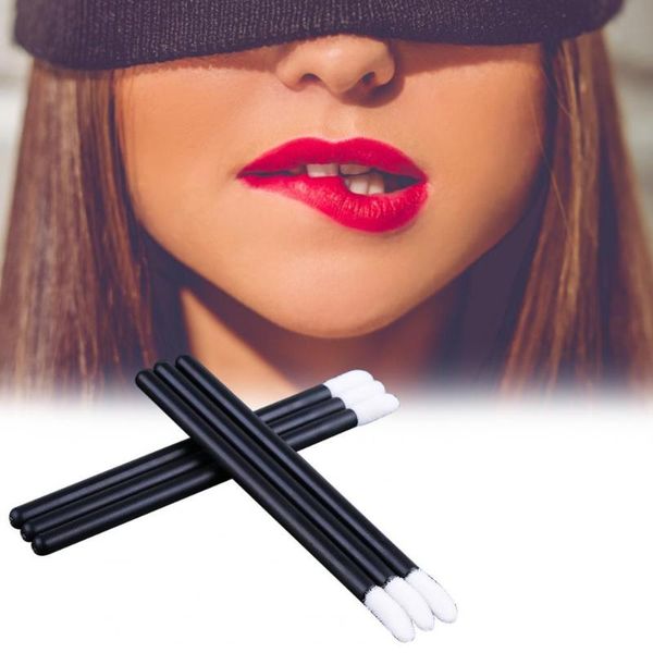 

makeup brushes 1 bag disposable lip brush smooth coverage plastic simple operation gloss wand beauty tool