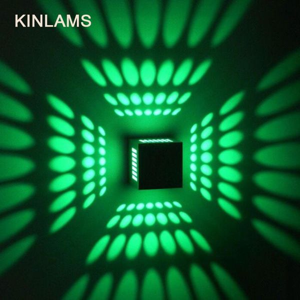 

wall lamp modern led light aluminum sconce 3w ac85-265v decoration outdoor indoor color aisle bedroom corridor porch bar