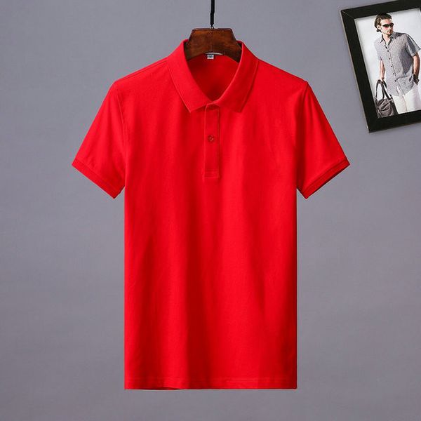 

2021 business casual polo t-shirt men's cuff stripe slim society fashion play shirt multi-color size m-3xl#hsc39, White;black