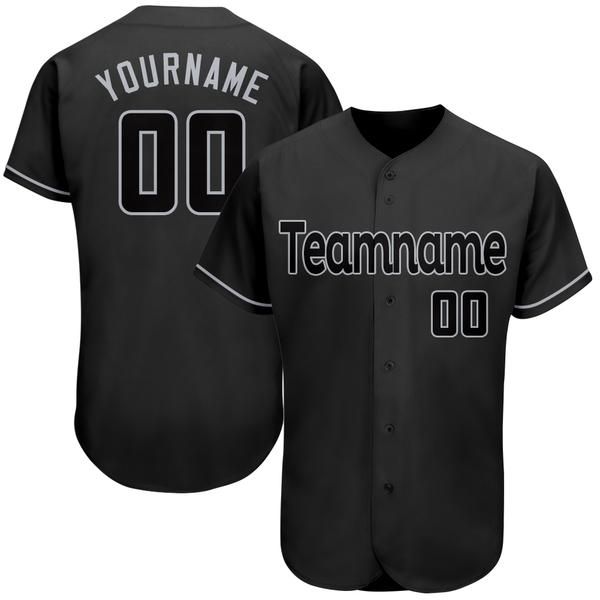 

custom baseball jersey mesh dry-comfort soft stitch name/number sportswear for men/women,full-botton outdoors/indoors big size, Black