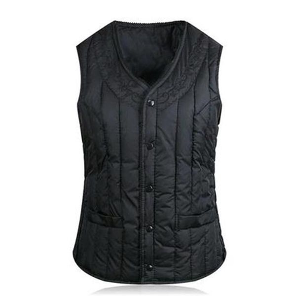 

women's vests womans spring plus size down sleeveless parkas female autumn oversized cotton jackets lady winter warm stretch waistcoat, Black;white