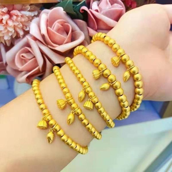 

que gold bracelet for women, Black