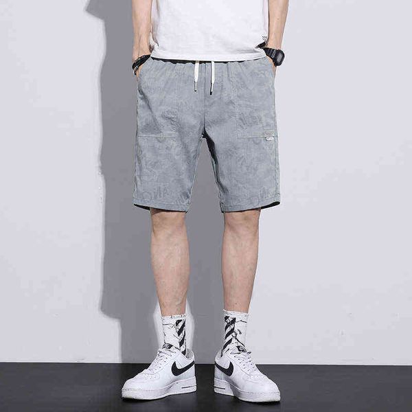 

men's jeans men's 2021 summer loose straight casual pants for teenagers and students, Blue