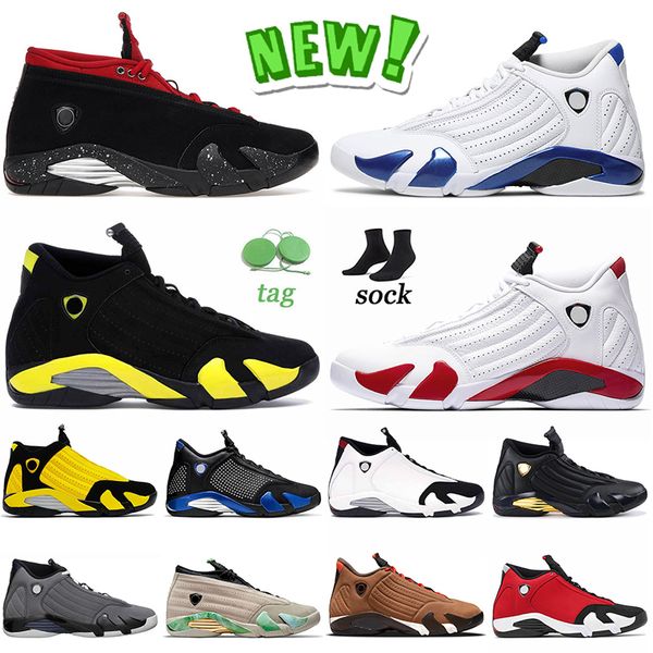 

new jumpman 14 14s basketball shoes high og sneakers mens red lipstick hyper royal thunder candy cane black yellow fortune gym red light gra