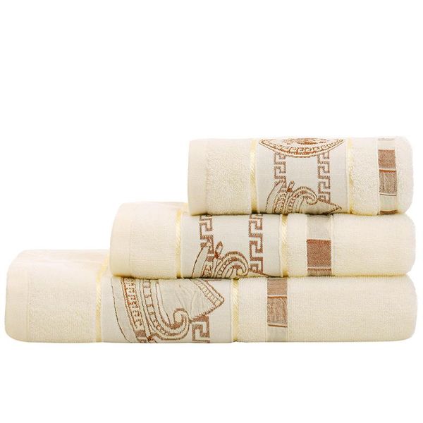 

towel bath set cotton soft super absorbent face/thick and large bathroom el daily life supplies