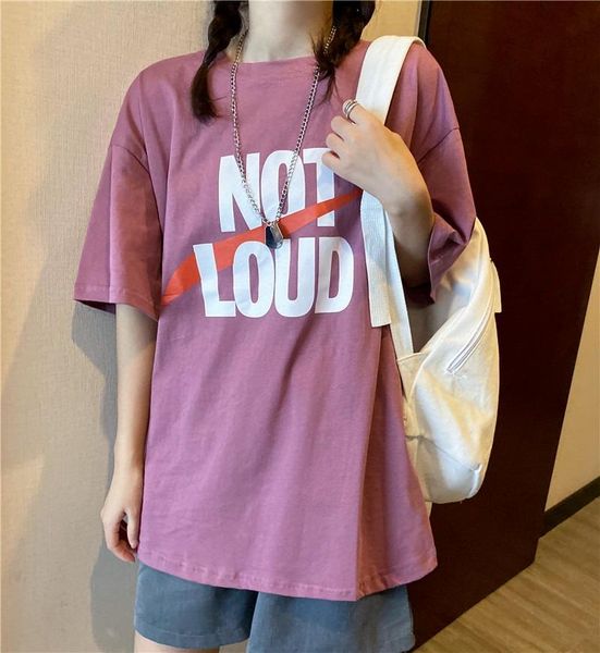 

women's t-shirt yeh 2021 ins harajuku bf wind summer half-sleeved clothes tide short sleeved female students korean loose tshirt, White