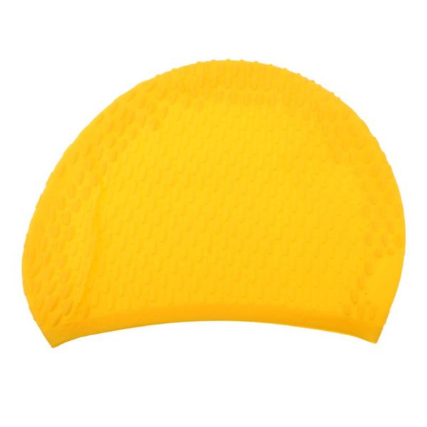 

swimming caps waterproof long hair s ear wrap silicone bubble hat bathing swim pool