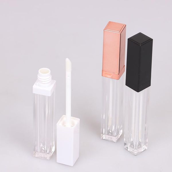 

storage bottles & jars 1pcs 5ml mini lip gloss tubes diy empty cosmetic container refillable liquid lipstick bottle
