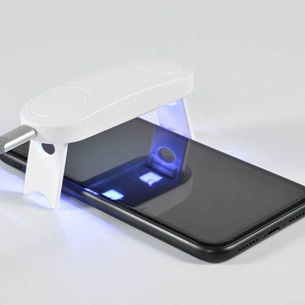 

other lighting bulbs & tubes 6w uv dryer portable for phone screen protector curing manicure gel usb charge jewerly making tools light