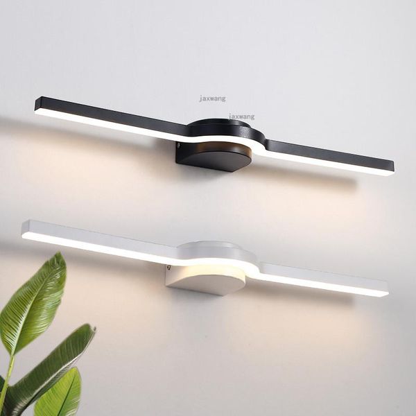

wall lamp nordic led acrylic mirror light bedside bathroom sconces fixtures living room decoration
