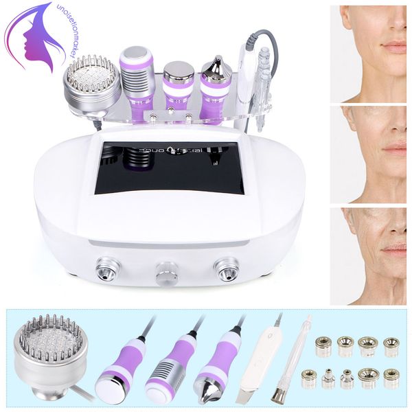 Pro 6 In1 Ultrasonic Skin Scrubber Photon Microdermoabrasione Macchina per il sollevamento della pelle