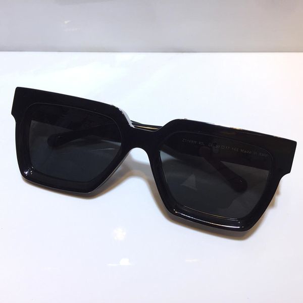 

millionaire sunglasses for men and women square full frame vintage 1165 1.1 shiny gold good sell plated 96006, White;black