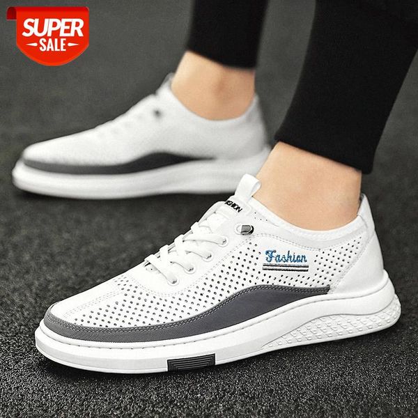 

2020 mens casual shoes autumn soft bottom loafers flat shoes for men lace up male footwear running male breathable tenis #nf5z
