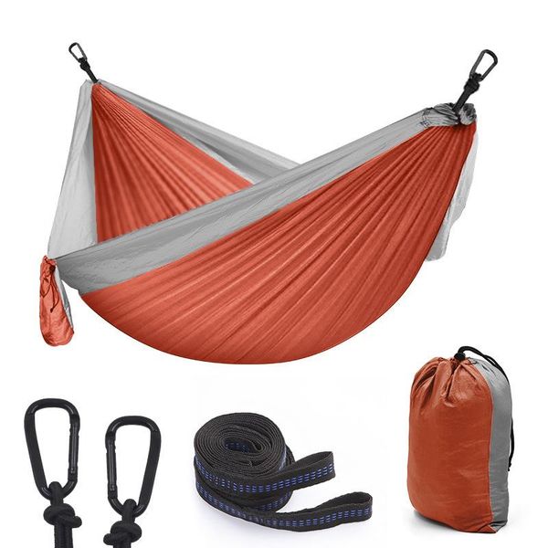 

camp furniture ultralight outdoor camping nylon hammock sleep swing tree bed garden backyard hanging double chair
