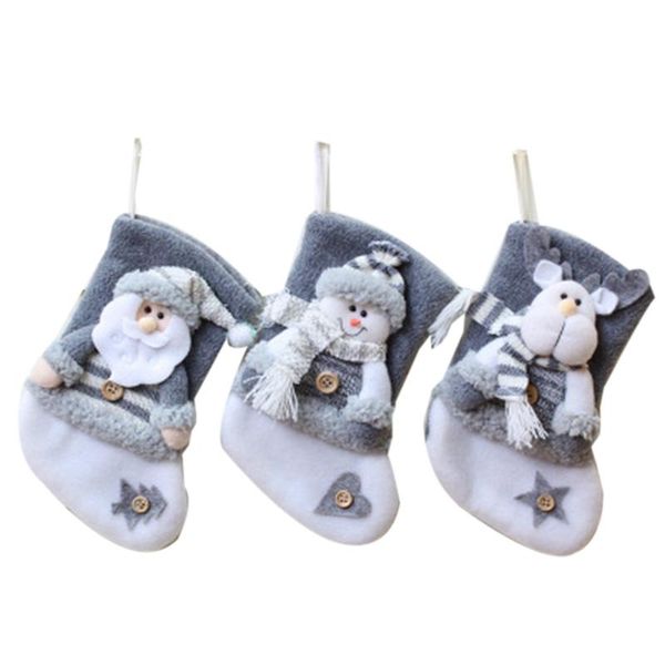 

christmas decorations ornaments thick flannel socks gift bag celebration