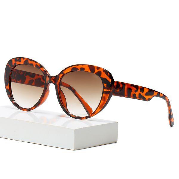 

fashion sunglasses for men luxury designer women sun glasses oval uv protection vintage eyewear with box, White;black