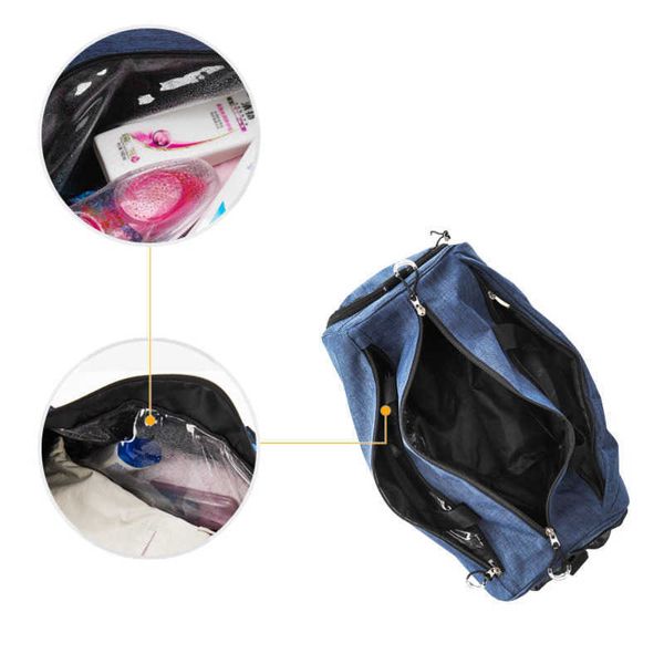 Sacos de natação molhada seca sacos sacos de esporte bolsas de gymtas yoga saco para homens treinamento de fitness esportes tas viajar ao ar livre y0721