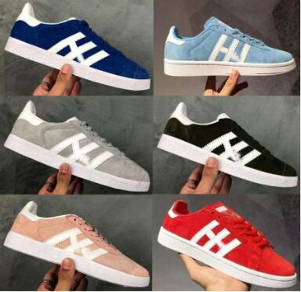 

r1 gazelle classic casual flat shoes suede sneakers outdoor lightweight men women zapatillas walking hiking dress shoe big size25-45, Black