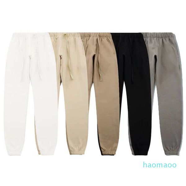 

designer- with reflective pants men women designer long pant spring autumn sports running jogger oversize tracksuit size s-xl, Black