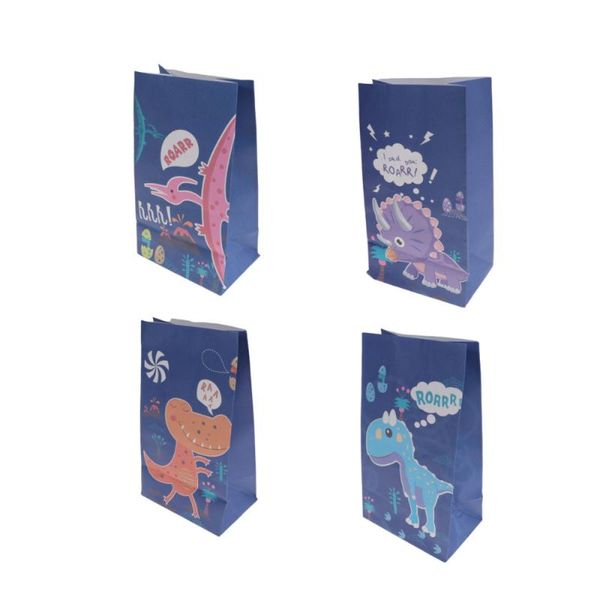 

gift wrap 24pcs kraft paper bags world candy baking dessert party
