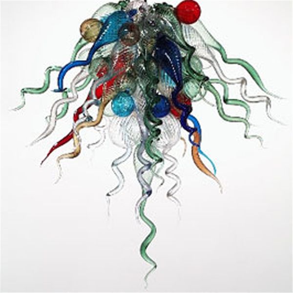 

hand-blown glass crystal multi w40x70cm led chandelier art pendant light chandelier indoor l hall/parlor decoration