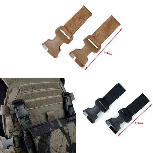 

tactical helmets one pair vest multifunctional connecting buckle set for molle