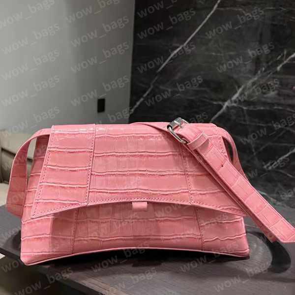 

girls shoulder crossbody bag lady classic hobos fashion messenger bags designer cross-body pouch pink black white