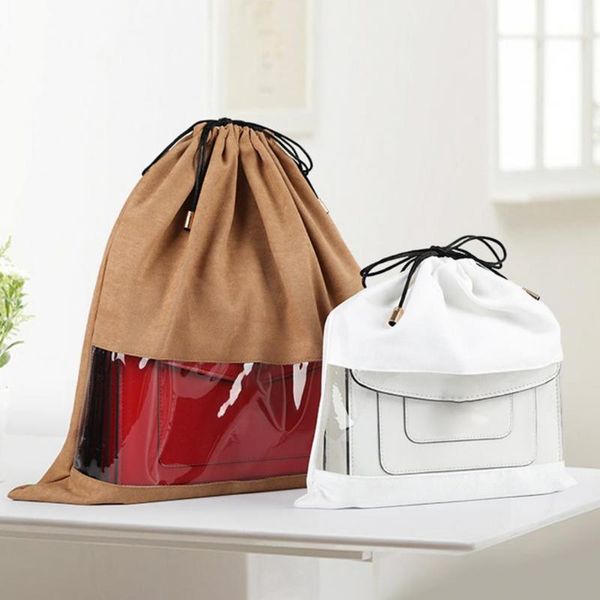 

storage bags easy to use portable drawstring pouch for storaging cosmetics