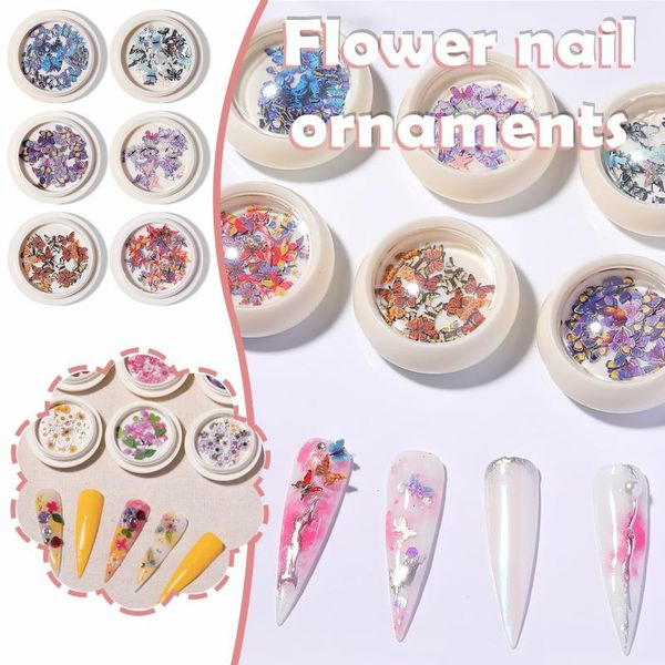 

nail art kits small fresh rose flower jewelry mixed style 3d resin multicolor design decoration summer manicure tool