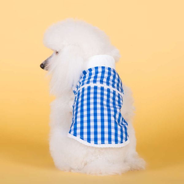 

pet cloth spring and summer new cotton elastic fadou teddy dog shirt clothing