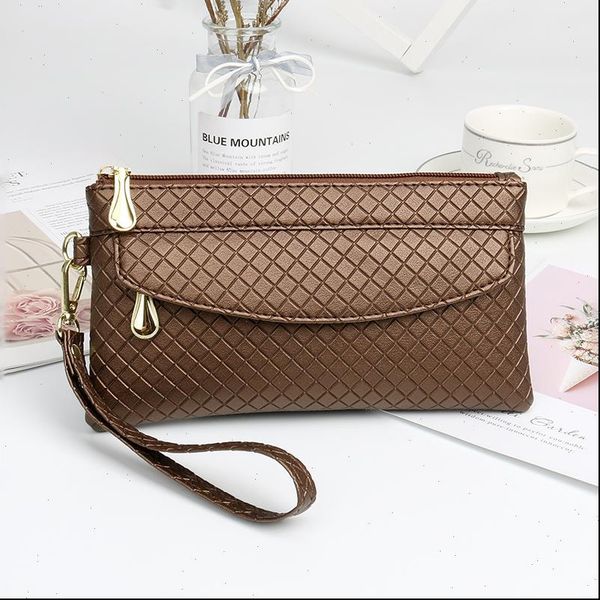 

fashion pu leather women wallet clutch womens purse phone female case pocket carteira femme, Red;black