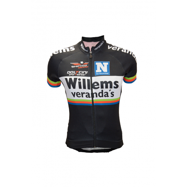 

racing sets 2021willems veranda summer road bike short-sleeved clothing breathable lightweight fabric outdoor cycling sports equipment, Black;blue