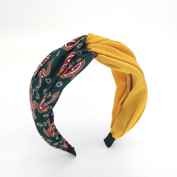 

net red color matching cross hoop contrast wide edge knot pressing female, Black;brown